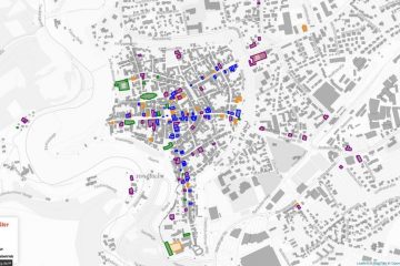 Digitale Stadtkarte